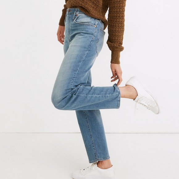 Madewell Denim - NEW NWT! MADEWELL PULL-ON JEANS KEEFE WASH ELASTIC WAIST BOYFRIEND sz 25